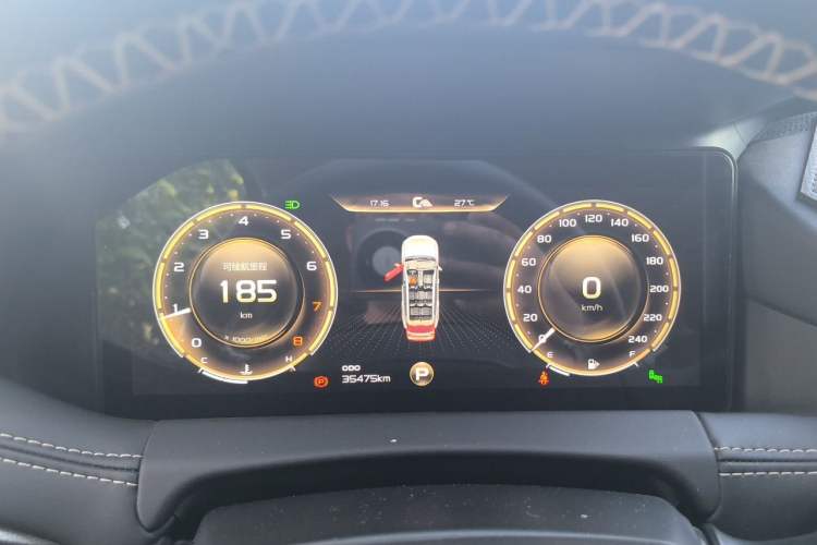 Used Geely Auto Haoyue 2020 1.8TD DCT Flagship 7-Seater Instrument Cluster
