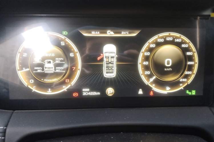 Used Geely Auto Haoyue 2020 1.8TD DCT Flagship 7-Seater Instrument Cluster