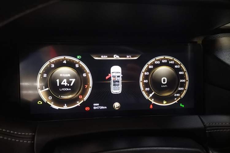 Used Geely Auto Haoyue 2020 1.8TD DCT Flagship 5-Seater Instrument Cluster