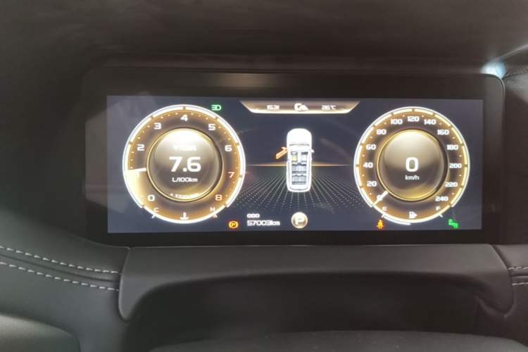 Used Geely Auto Haoyue 2020 1.8TD DCT Flagship 7-Seater Instrument Cluster