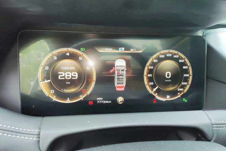 Used Geely Auto Haoyue 2020 1.8TD DCT Flagship 7-Seater Instrument Cluster