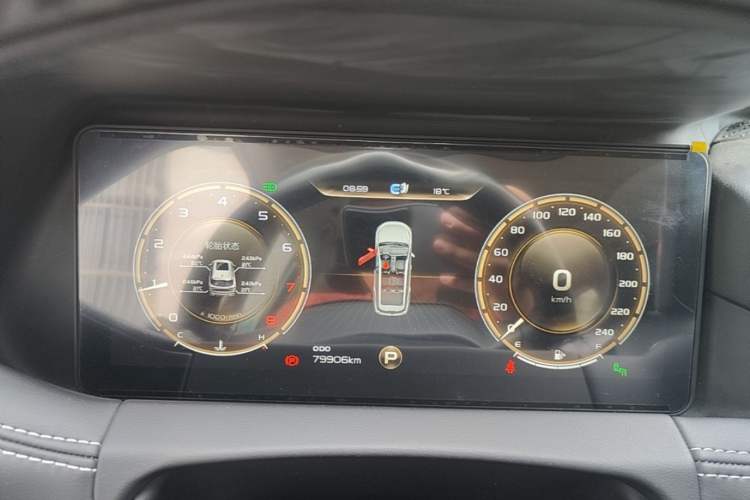 Used Geely Auto Haoyue 2020 1.8TD DCT Flagship 5-Seater Instrument Cluster