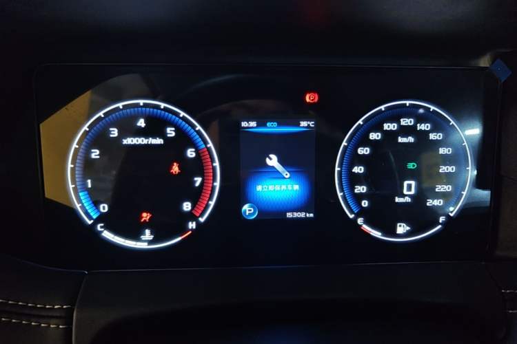 Used Geely Auto Haoyue 2020 1.8TD Automatic Comfort Edition 7-Seater Instrument Cluster