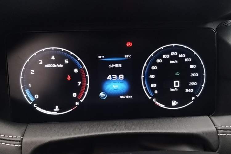 Used Geely Auto Haoyue 2020 1.8TD DCT Luxury 7-Seater Instrument Cluster