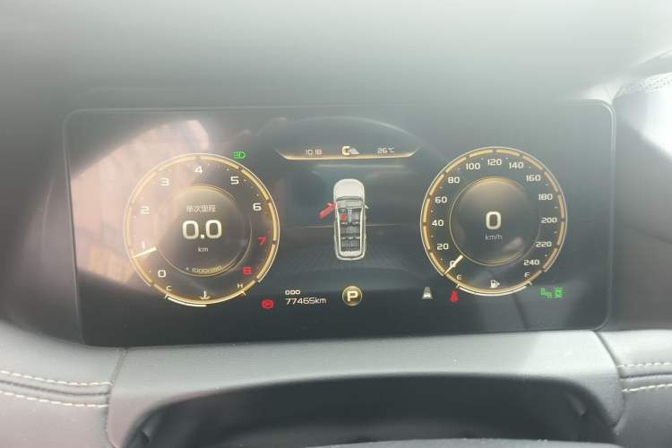 Used Geely Auto Haoyue 2020 1.8TD DCT Flagship 7-Seater Instrument Cluster