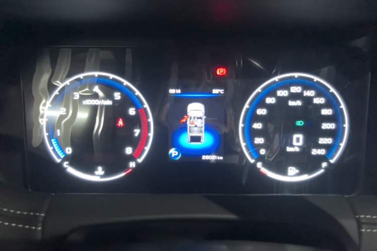 Used Geely Auto Haoyue 2020 1.8TD DCT Luxury Model 5 Seats Instrument Cluster
