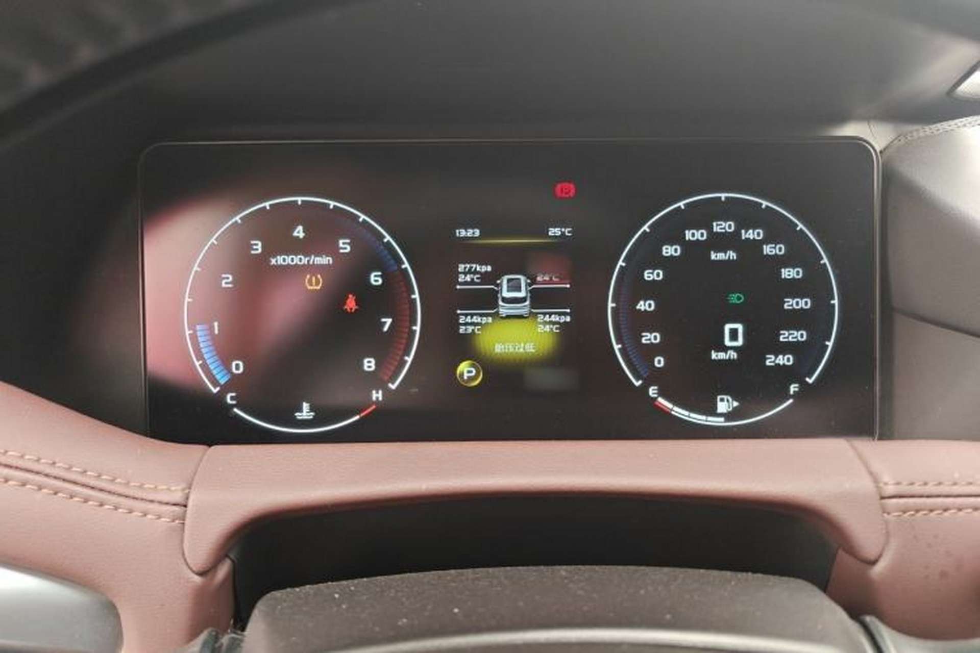 Used Geely Auto Haoyue 2022 1.8TD DCT Luxury 7-Seater Instrument Cluster