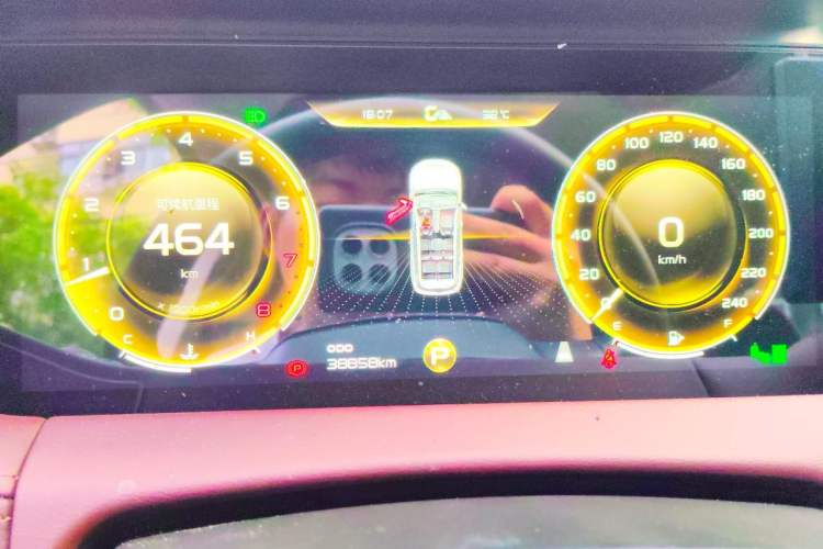 Used Geely Auto Haoyue 2022 1.8TD DCT Flagship 7-Seater Instrument Cluster