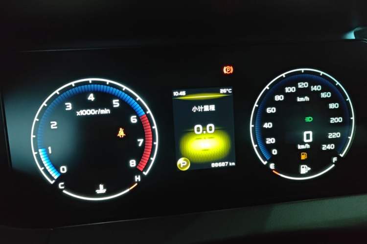 Used Geely Auto Haoyue 2022 1.8TD DCT Luxury 7-Seater Instrument Cluster