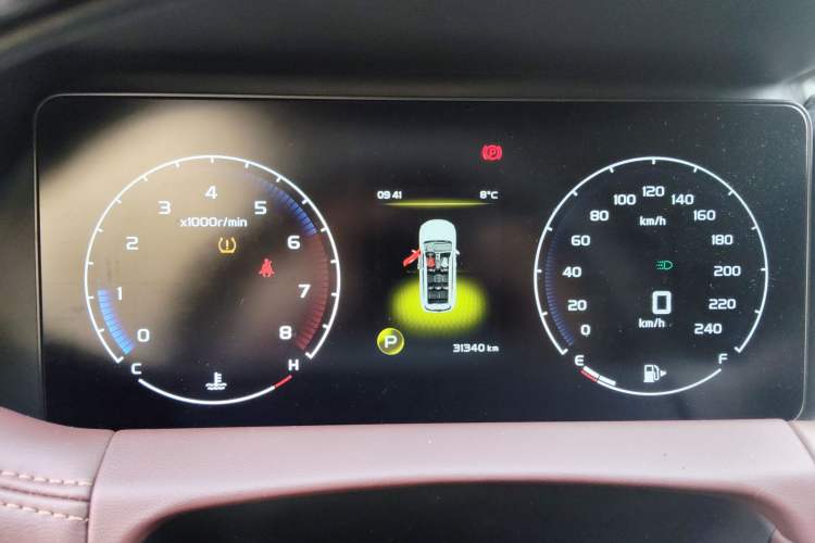 Used Geely Auto Haoyue 2022 1.8TD DCT Luxury 7-Seater Instrument Cluster