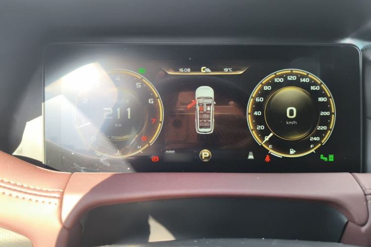 Used Geely Auto Haoyue 2022 1.8TD DCT Flagship 7-Seater Instrument Cluster