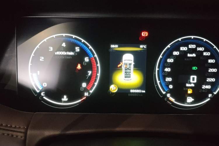 Used Geely Auto Haoyue 2022 1.8TD DCT Luxury 7-Seater Instrument Cluster