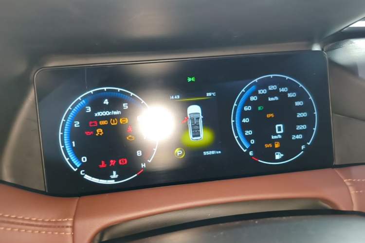 Used Geely Auto Haoyue 2022 1.8TD DCT Luxury 7-Seater Instrument Cluster