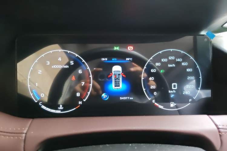 Used Geely Auto Haoyue 2022 1.8TD Automatic Prestige 7-Seater Instrument Cluster