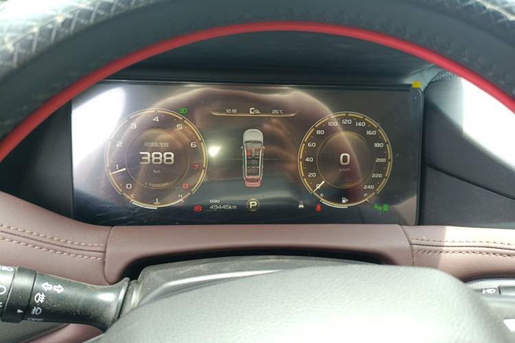 Used Geely Auto Haoyue 2022 1.8TD DCT Flagship 7-Seater Instrument Cluster