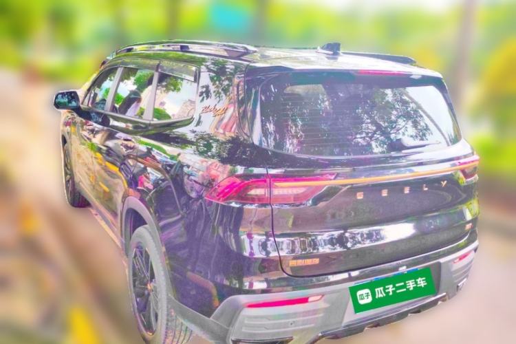 Used Geely Auto Haoyue 2022 1.8TD DCT Black Gold Limited Edition 7-Seater Rear Left 45 Deg