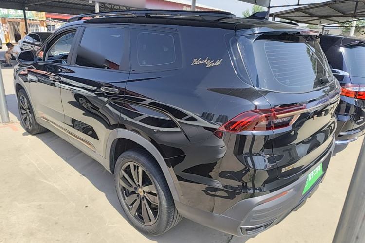 Used Geely Auto Haoyue 2022 1.8TD DCT Black Gold Limited Edition 7-Seater Rear Left 45 Deg