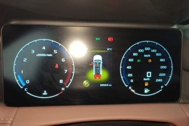 Used Geely Auto Haoyue 2022 1.8TD DCT Luxury 7-Seater Instrument Cluster