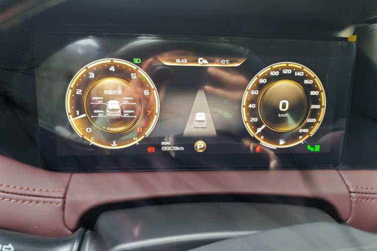 Used Geely Auto Haoyue 2022 1.8TD DCT Flagship 7-Seater Instrument Cluster