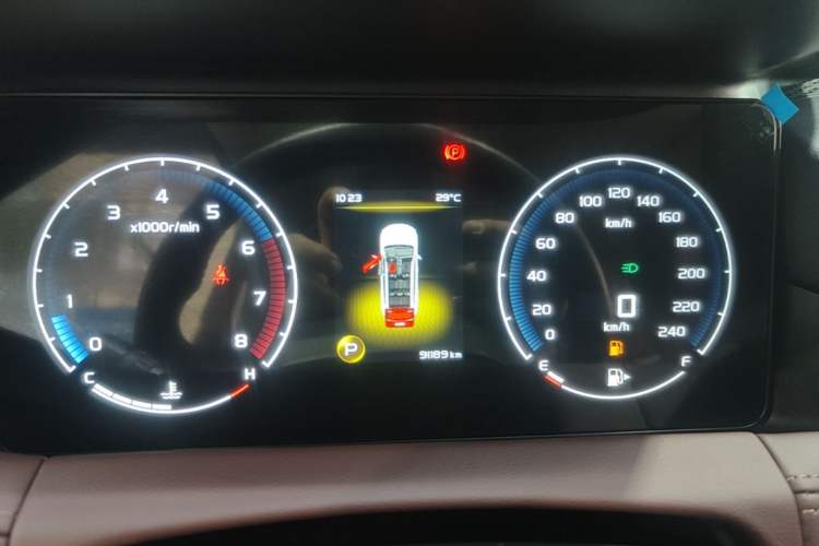 Used Geely Auto Haoyue 2022 1.8TD DCT Luxury 7-Seater Instrument Cluster