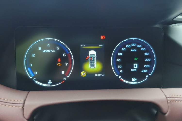 Used Geely Auto Haoyue 2022 1.8TD DCT Luxury 7-Seater Instrument Cluster