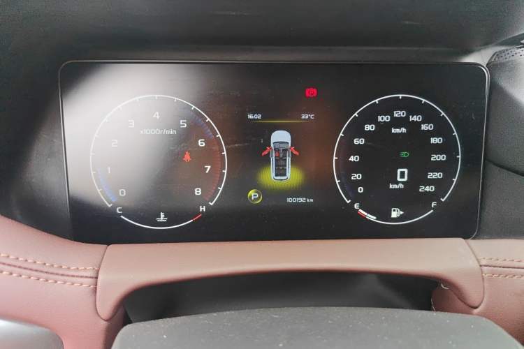Used Geely Auto Haoyue 2022 1.8TD DCT Luxury 7-Seater Instrument Cluster