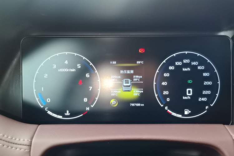 Used Geely Auto Haoyue 2022 1.8TD DCT Luxury 7-Seater Instrument Cluster