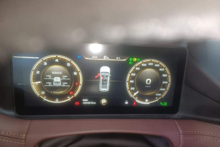Used Geely Auto Haoyue 2022 1.8TD DCT Flagship 5-Seater Instrument Cluster