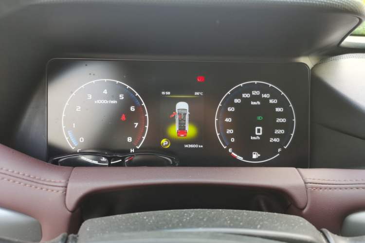 Used Geely Auto Haoyue 2022 1.8TD DCT Luxury 7-Seater Instrument Cluster
