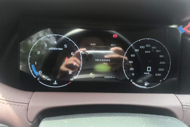 Used Geely Auto Haoyue 2022 1.8TD Automatic Comfort Model 7 Seats Instrument Cluster