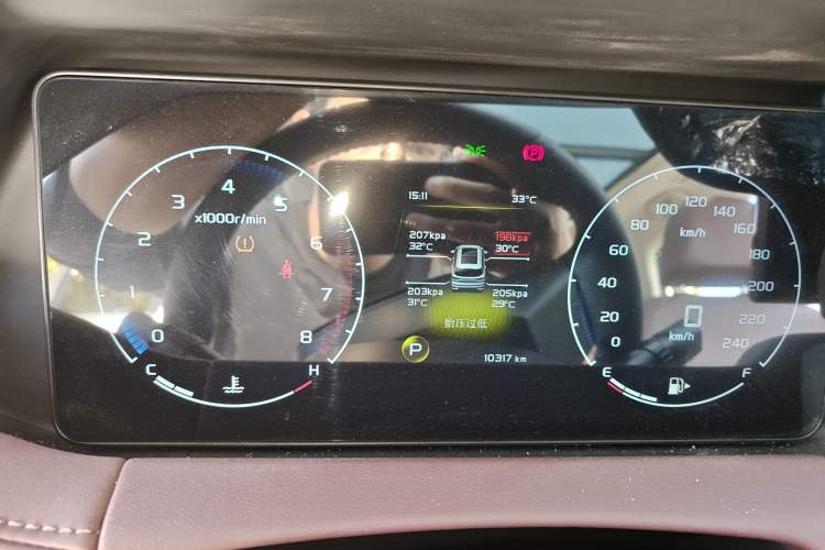 Used Geely Auto Haoyue 2022 1.8TD DCT Luxury 7-Seater Instrument Cluster