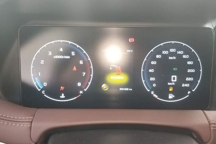 Used Geely Auto Haoyue 2022 1.8TD DCT Luxury 7-Seater Instrument Cluster