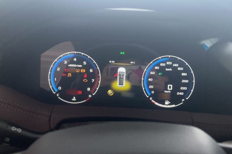 Used Geely Auto Haoyue 2022 1.8TD DCT Luxury 7-Seater Instrument Cluster