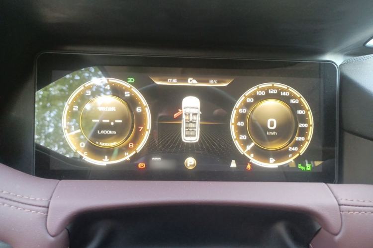 Used Geely Auto Haoyue 2022 1.8TD DCT Flagship 7-Seater Instrument Cluster