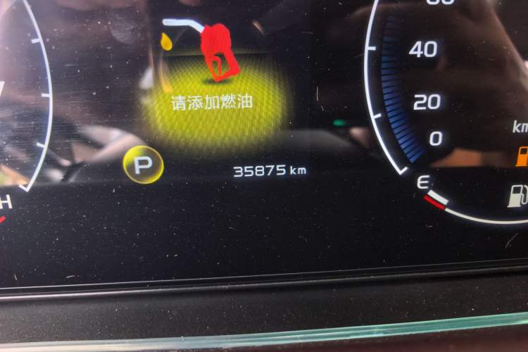 Used Geely Auto Haoyue 2022 1.8TD DCT Luxury 7-Seater Odometer Close Up