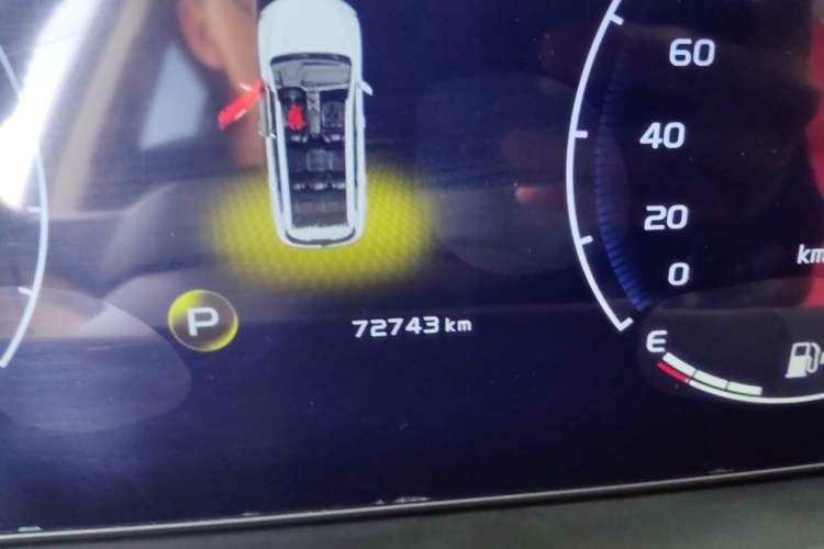 Used Geely Auto Haoyue 2022 1.8TD DCT Luxury 7-Seater Odometer Close Up
