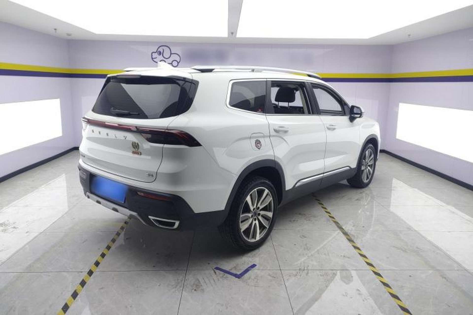 Used Geely Auto Haoyue 2022 1.8TD DCT Luxury 7-Seater Rear Right 45 Deg