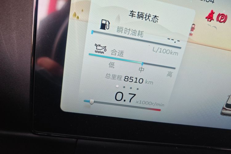 Used Geely Auto Haoyue L 2023 2.0T DCT Prestige Edition Odometer Close Up