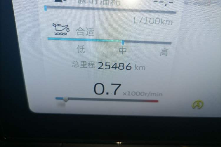 Used Geely Auto Haoyue L 2023 2.0T DCT Prestige Edition Odometer Close Up