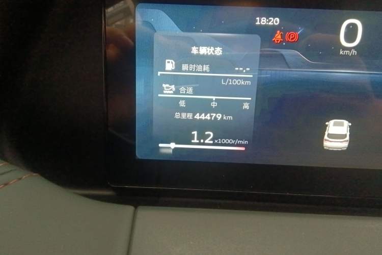 Used Geely Auto Haoyue L 2023 2.0T DCT Prestige Edition Odometer Close Up