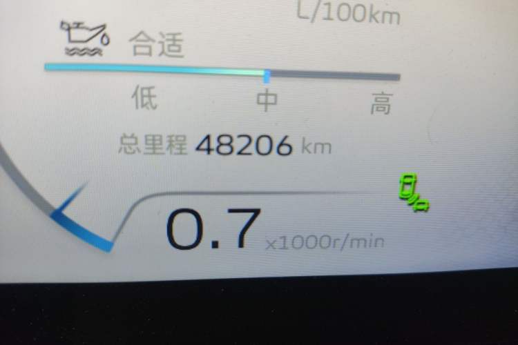 Used Geely Auto Haoyue L 2023 2.0T DCT Flagship Version Odometer Close Up