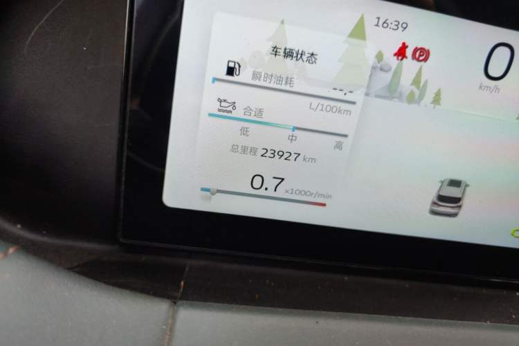 Used Geely Auto Haoyue L 2023 2.0T DCT Luxury Version Odometer Close Up