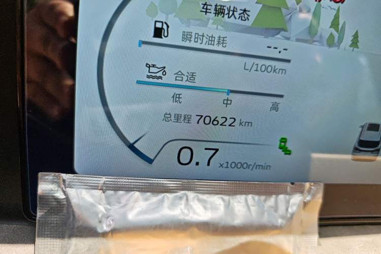 Used Geely Auto Haoyue L 2023 2.0T DCT Flagship Version Odometer Close Up
