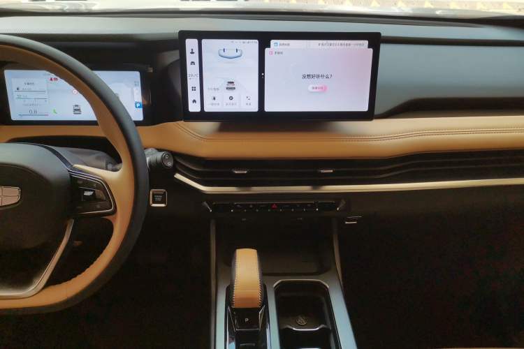 Used Geely Auto Haoyue L 2023 2.0T DCT Flagship Version Audio And AC Panel