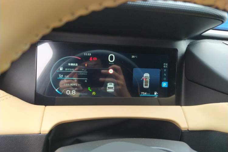 Used Geely Auto Haoyue L 2023 2.0T DCT Flagship Version Instrument Cluster