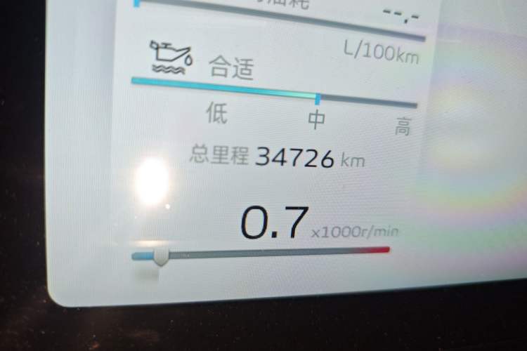 Used Geely Auto Haoyue L 2023 2.0T DCT Prestige Edition Odometer Close Up