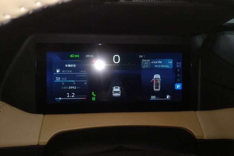 Used Geely Auto Haoyue L 2023 2.0T DCT Flagship Version Instrument Cluster