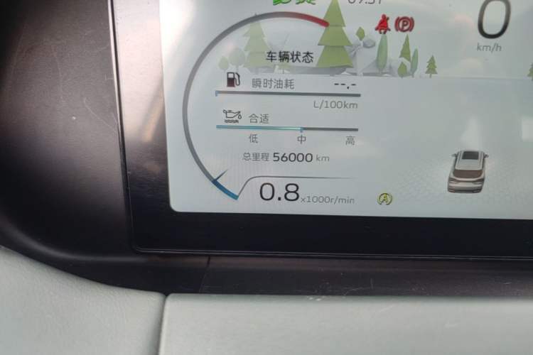 Used Geely Auto Haoyue L 2023 2.0T DCT Prestige Edition Odometer Close Up
