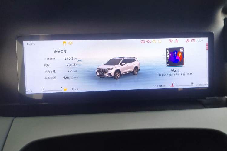 Used Geely Auto Haoyue L 2024 2.0T DCT Prestige Version Instrument Cluster