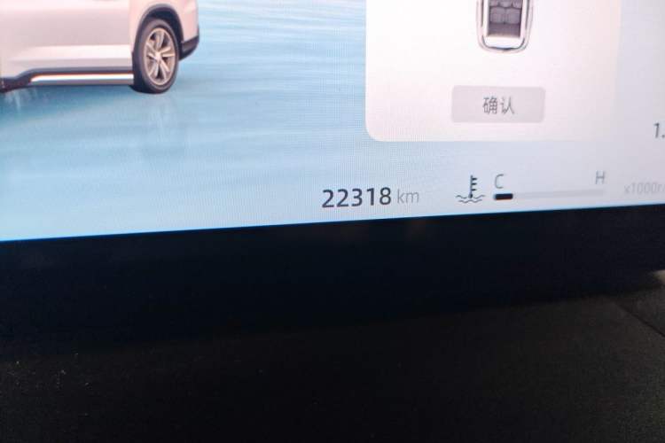 Used Geely Auto Haoyue L 2024 2.0T DCT Flagship Version Odometer Close Up